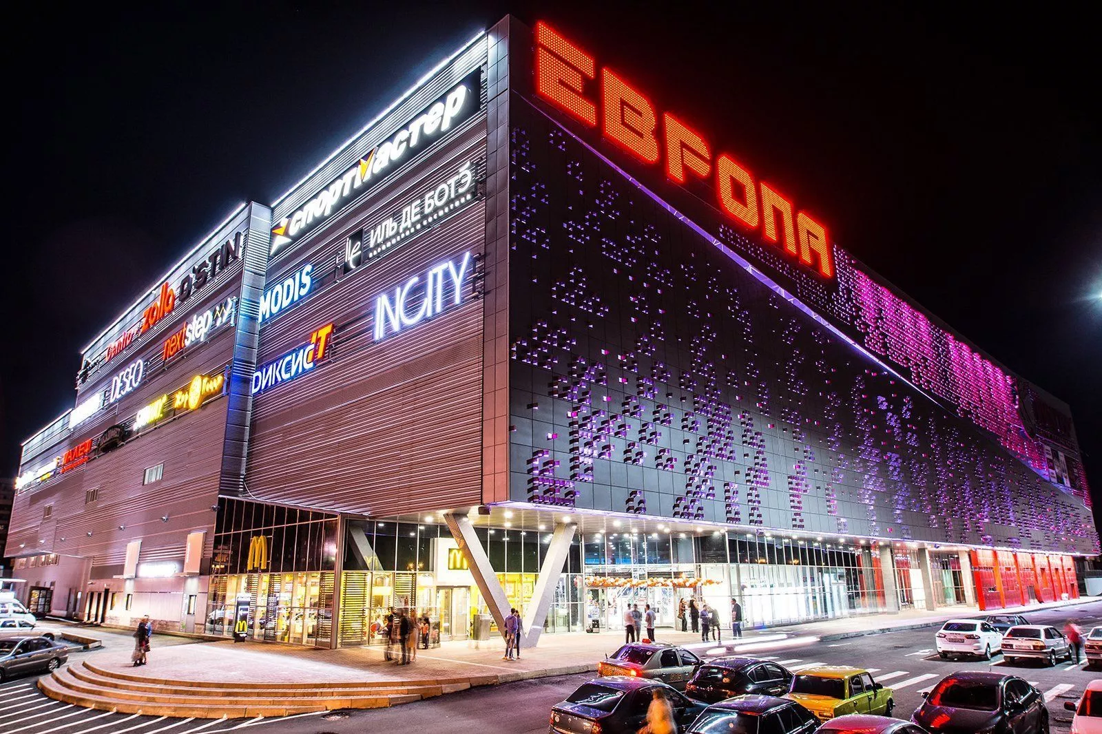 Лазерное сканирование «ТРЦ «Европа» в  Пангоды